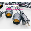 SL-40 Factory direct sale good quality string light lamp holder power cord